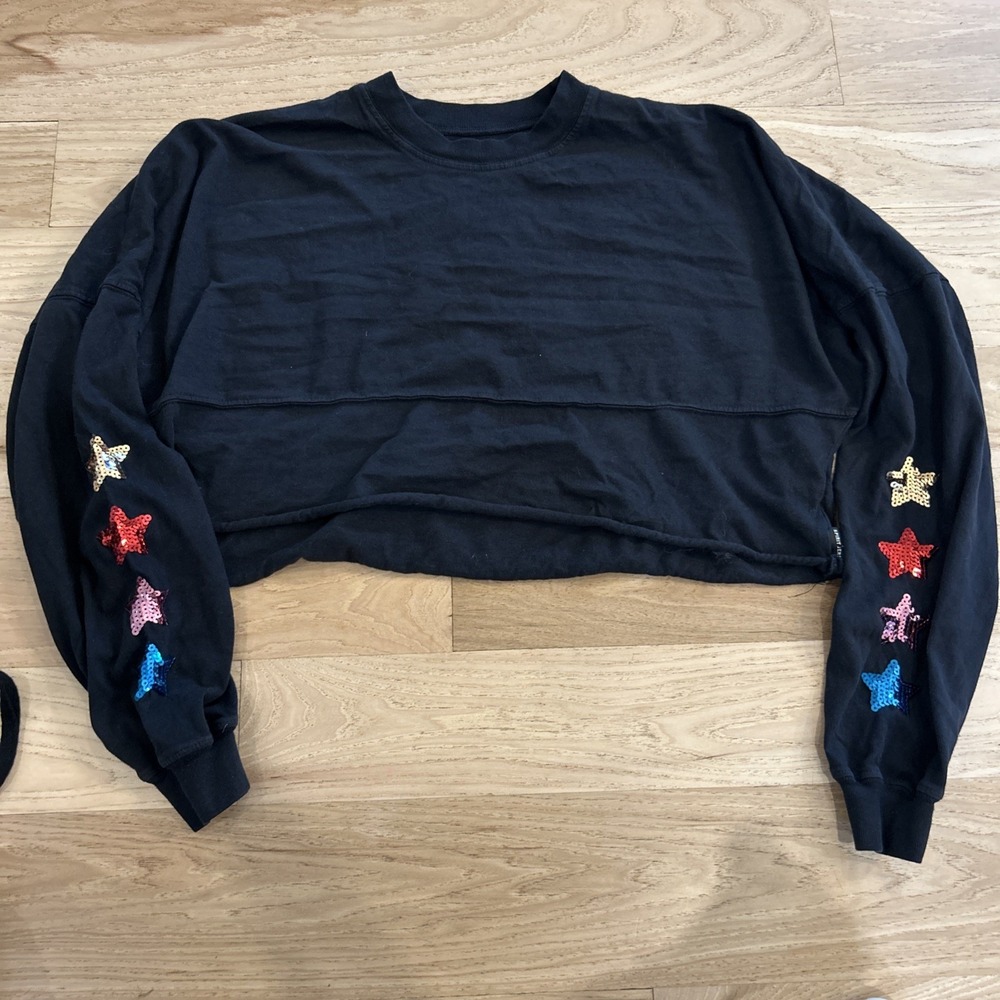 Spirit Jersey Women's Size Medium Star Top